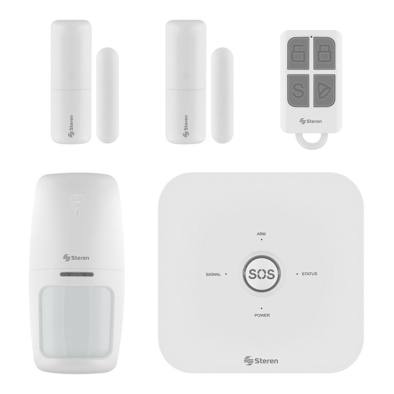 Sistema de seguridad Wi-fi con alarma Steren®